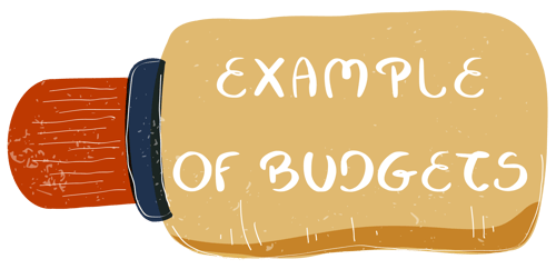 example of budgets