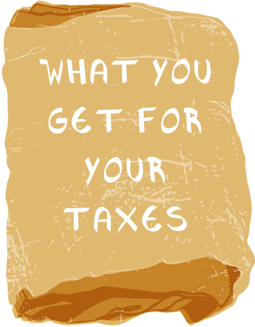 what you get for your taxes